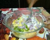 A picture of step 2 of Chana Dal Pakoras.