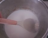 A picture of step 2 of Arroz con Leche.