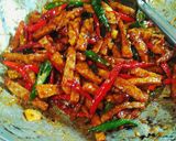 Foto langkah ke 6 dari resep Orek Tempe Pedas Manis.