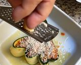 Une image de l'étape 4 de 🥒Courgette dans sa robe d’été 🌶️🌿.