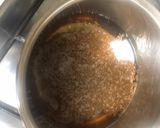 A picture of step 1 of Mazeedaar elaichi tea.