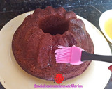 Foto del paso 4 de la receta: Bizcocho de chocolate calado con almíbar de naranja