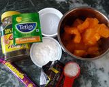A picture of step 1 of Papaya-Yogurt Shake.