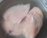 Foto del paso 1 de la receta: Ravioles Caseros Rellenos de Pollo, Mortadela y Espinaca con Salsa de Pollo