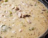 A picture of step 7 of Lauren's Chicken Stroganoff.