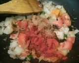 A picture of step 3 of Cabbage Curry.