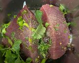 Foto del paso 1 de la receta: Hamburguesas de atún saludables envueltas en lechuga