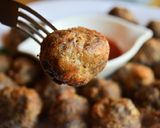 A picture of step 7 of Round Spicy Mini Kebabs #CharityRecipe.