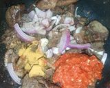 A picture of step 2 of Peppered Offal.