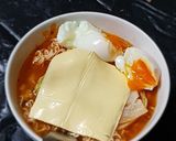 รูปขั้นตอนการทำที่ 3 ของ บะหมี่กิมจิชีส