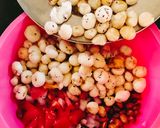 A picture of step 2 of Makhana foxnuts Bhel.