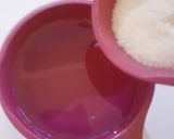 Foto del paso 2 de la receta: Panna cotta de coco 🥥 con coulis de durazno 🍑