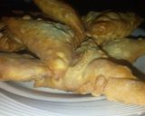 A picture of step 4 of Beef Samosa.