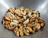 A picture of step 1 of Chocolate Walnut fudge.