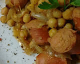 Foto del paso 9 de la receta: Garbanzos con Salchichas Frankfurt
