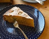 Saftiger Rhabarberkuchen mit weißer Schokolade Rezeptschritt 4 Foto