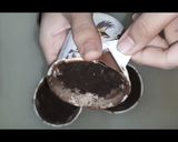 A picture of step 10 of Edible Chocolate Pot Surprise Dessert.