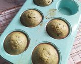Foto langkah ke 6 dari resep Muffin Kelapa Matcha.