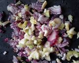 Foto del paso 3 de la receta: Conchitas🍝 en salsa cremosa🧀 de calabaza🎃 y acelgas🌿...🤔