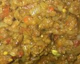 A picture of step 2 of Yam balls.