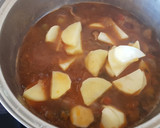 Foto del paso 14 de la receta: Galta de cerdo guisada con verdura y tomate seco a la Camarlenca