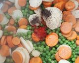 Zöldborsó leves, extrán finom grízgaluskával recept fázis 2 fotója