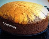 A picture of step 8 of Old fashion sponge cake.