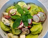 Φωτογραφία βήματος 10 της συνταγής Σαλάτα Αγγούρι-Ραπανάκι-Μυρωδικά C&G
