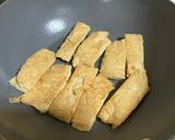 絲瓜炒豆皮的食譜步驟5照片