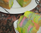 Foto langkah ke 7 dari resep Chiffon Cake Unicorn by Mba Ricke.