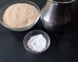 A picture of step 1 of Bran flour Roti.