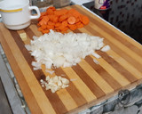 Foto del paso 3 de la receta: Chuletas de aguja de cerdo a la plancha con salsa de zanahoria
