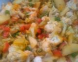 A picture of step 3 of Mix veg.