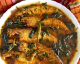 পালংশাক দিয়ে পাবদা মাছ রেসিপির ধাপ 2 ছবি