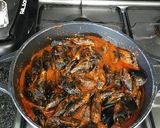 Foto del paso 4 de la receta Mejillones en salsa marinera