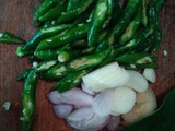 Oseng Tempe Lombok Ijo