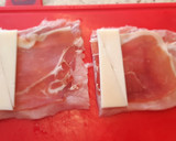 Foto del paso 3 de la receta: Rollitos de lomo con salsa de zanahoria y calabacín al curry