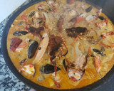 Foto del paso 7 de la receta: Arròs de llamàntol blau i gamba vermella