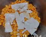 A picture of step 3 of Cheese and Corn.