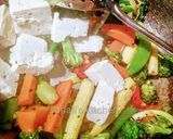 A picture of step 2 of Easy recipe Stir fry veggies.