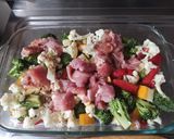 Foto del paso 2 de la receta: Vegetales con cerdo