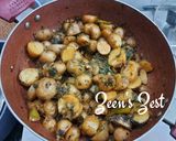 A picture of step 2 of Baby Aaloo Kasuri Methi.