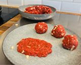Une image de l'étape 2 de Durum kefta sauce piquante au yaourt.