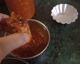 A picture of step 11 of Khichdi Sev Roll.