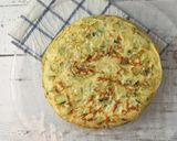 Podwójny omlet ziemniaczany i z cukinii (niskotłuszczowy) Tortilla de patatas krok przepisu 5 zdjęcie
