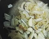 A picture of step 1 of Khandeshi special zanzanit Sev bhaji(curry).