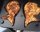 Hình bước làm 4 của món Bánh cá Taiyaki