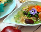 Hình bước làm 3 của món Súp táo hầm rau củ đông trùng hạ thảo