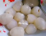 Hình bước làm 1 của món Chè khúc bạch trái cây