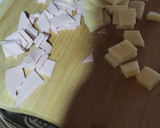 Foto del paso 2 de la receta: Omelette de jamón y queso sencillito